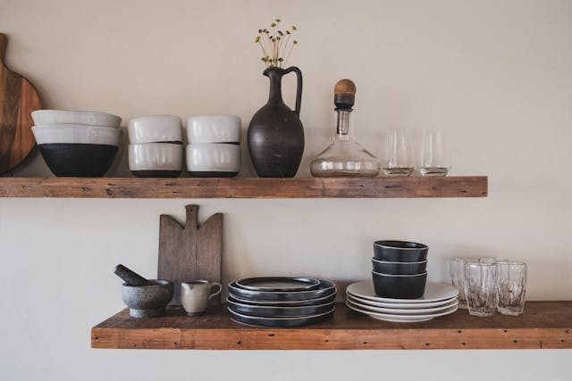 floating shelves